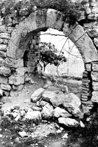 Trevi, Italy - Antica porta di S. Fabiano, distrutta