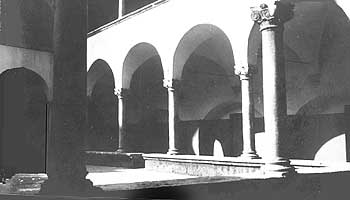Trevi - Abbazia di S. Pietro in Bovara - Foto Giuliani ca. 1930