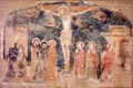 Trevi, Italy. Raccolta d'Arte di S. Francesco. Crocifissione, affresco staccato (preview).