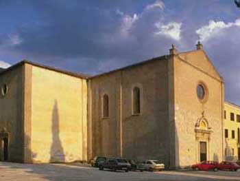 Trevi, Italy. Monumentale chiesa della Madonna delle Lagrime.