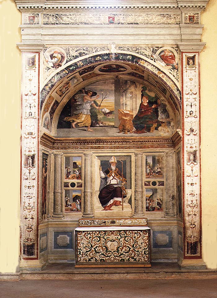Trevi, Italy, Chiesa delle Lacrime, Cappella di S. Ubaldo.