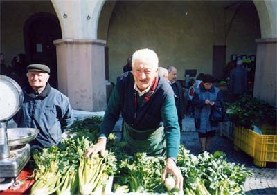 Trevi - mostra mercato del sedano Nero 2003 (foto Castellini)