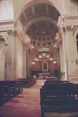 Trevi, Italy. Chiesa di S. Emiliano, interno
