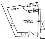 Piantina Monolocale