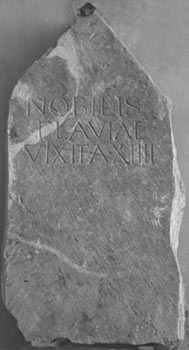 Trevi, Epigrafe FLAVIAE, C.I.L. 5014