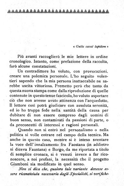 Trevi - Per l'acquedotto, di Carlo Francesconi - 1924