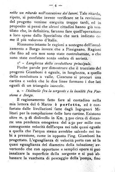 Trevi - Per l'acquedotto, di Carlo Francesconi - 1924