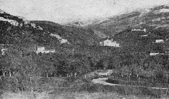 Trevi, Paesaggio e Madonna delle Lacrime (da Bonaca)