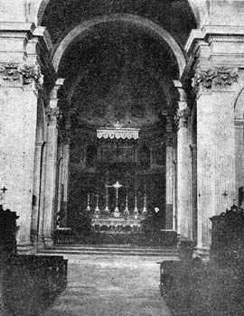 Trevi, Chiesa di S. Emiliano, Interno (da Bonaca)