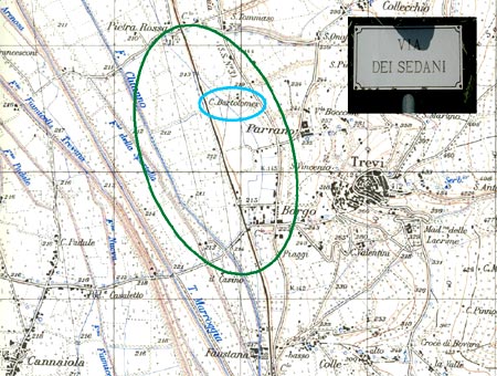 Sedano Nero di Trevi - Zona di produzione