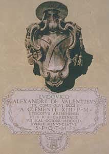 Trevi, epigrafe di LudovicoValenti -1759