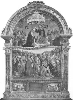 Trevi, Museo, Incoronazione della Vergine (Giovanni Spagna)
