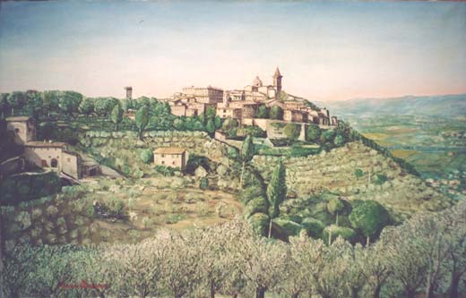 Savino Baiocco, Trevi regina degli  Ulivi
