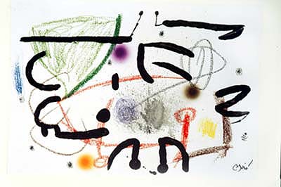 Trevi, Italy, Museo - Mostra Mirò 2005