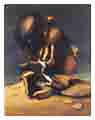 Trevi, Italy. Mostra di pittura Parallel time - Neil Moore, Sentinel (preview)