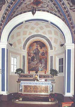 Trevi, chiesa di S. Martino, cappella Fantosati