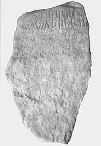 Trevi, Italy. Stele di Bovara