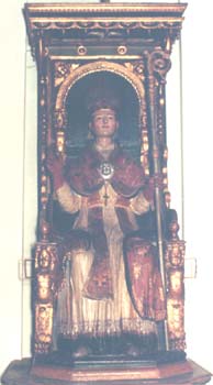 Trevi - Chiesa di S. Emiliano - Statua lignea
