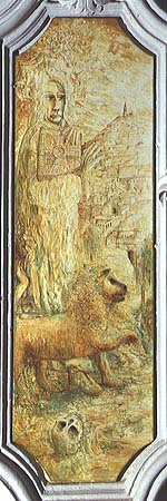 Trevi, Italy - Chiesa di S. Giovanni - S. Marco Evangelista