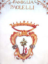 Trevi, Archivio comunale, Stemma Paolelli