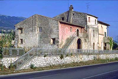 Trevi, Italy. Ex lebbrosario e chiesa di S. Tommaso