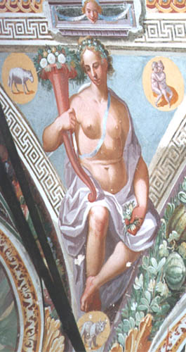 Trevi, Italy, Villa Fabbri o dei Boemi - La Primavera