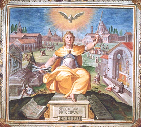 Trevi, Italy, Villa Fabbri o dei boemi - La Religione