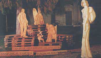 Trevi - Presepi peer le strade - Presepio a villa Fabbri (2000)