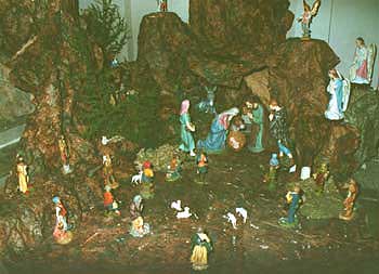 Trevi, chiesa di s. Giovanni - Presepio (2000)